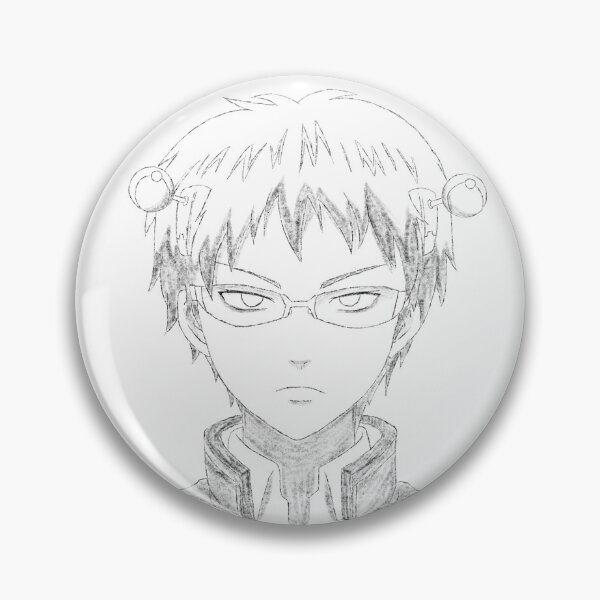Item preview, sketched saiki? i think yes. designed and sold by saya :lip biting emoji:.
