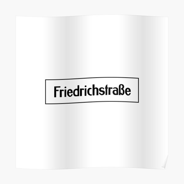 Friedrichstraße Station Tiles (Berlin) Poster