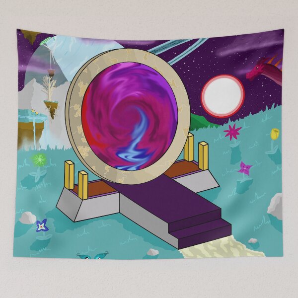 Item preview, Portal to the Purple Hellscape designed and sold by ActuallyAntag.