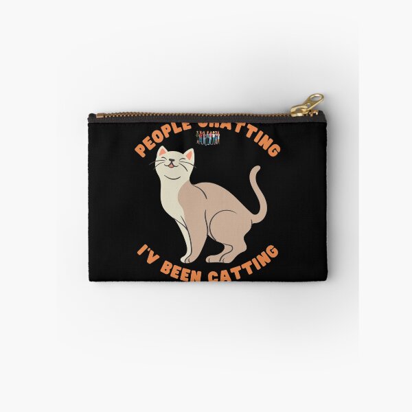 Item preview, People Chatting, I'v been Catting, Cat Lover, Gifts, Cat, Cute, Kitten, Kitty, Animal, Cute Cat  designed and sold by bimmer325.