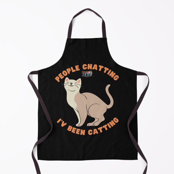 Item preview, People Chatting, I'v been Catting, Cat Lover, Gifts, Cat, Cute, Kitten, Kitty, Animal, Cute Cat  designed and sold by bimmer325.
