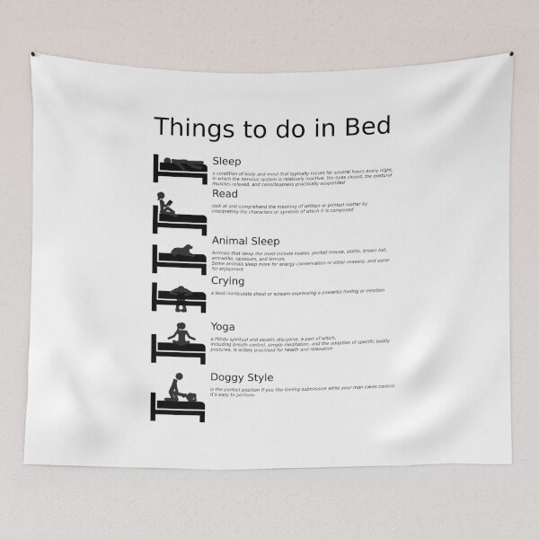 Item preview, Things to do in Bed P1 2-4 designed and sold by Cosmo-s.