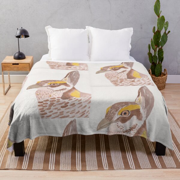 Item preview, Prairie Chicken watercolor wild bird designed and sold by TheWaterBirds.