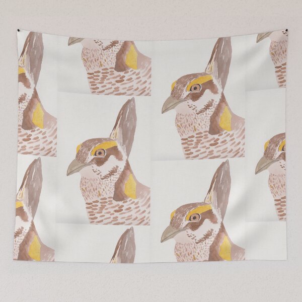 Item preview, Prairie Chicken watercolor wild bird designed and sold by TheWaterBirds.