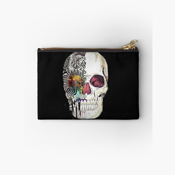 Item preview, Colourful Half Skull Face designed and sold by slc2213.