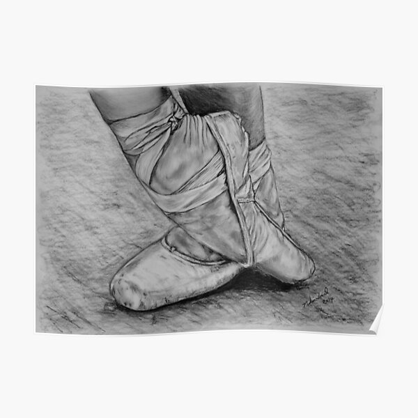 "Ballet Shoes" Poster for Sale by trish1004 Redbubble