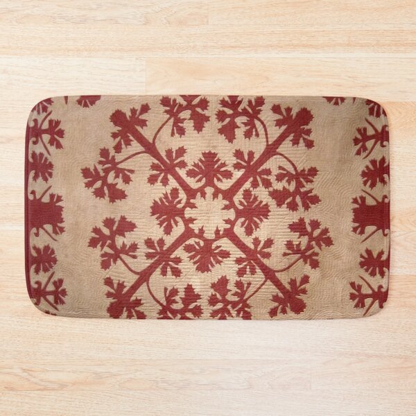 Item preview, Hawaiian quilt - Lei Mamo designed and sold by jwebmarket.