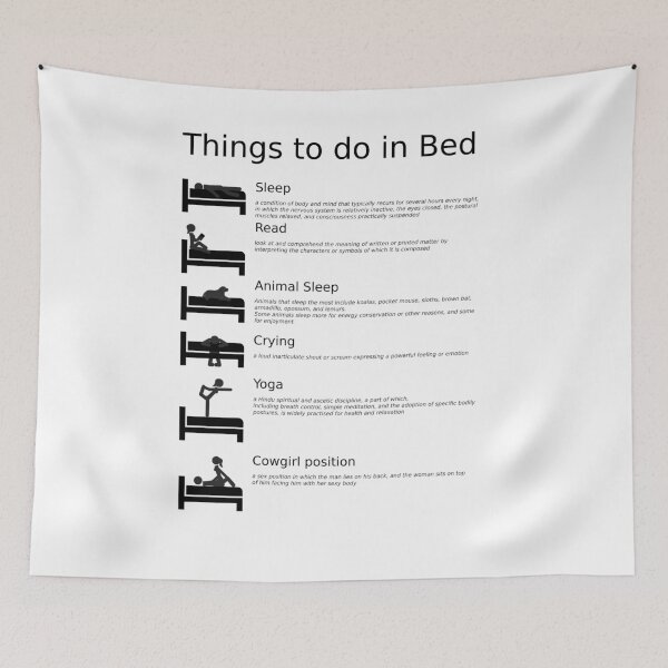 Item preview, Things to do in Bed P1 3-4 designed and sold by Cosmo-s.