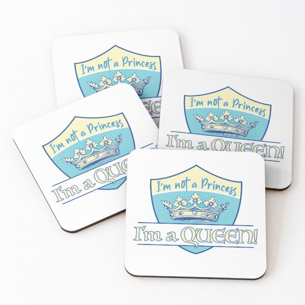 Item preview, Im not a Princess - Im a QUEEN! designed and sold by ArtsArtyArt.