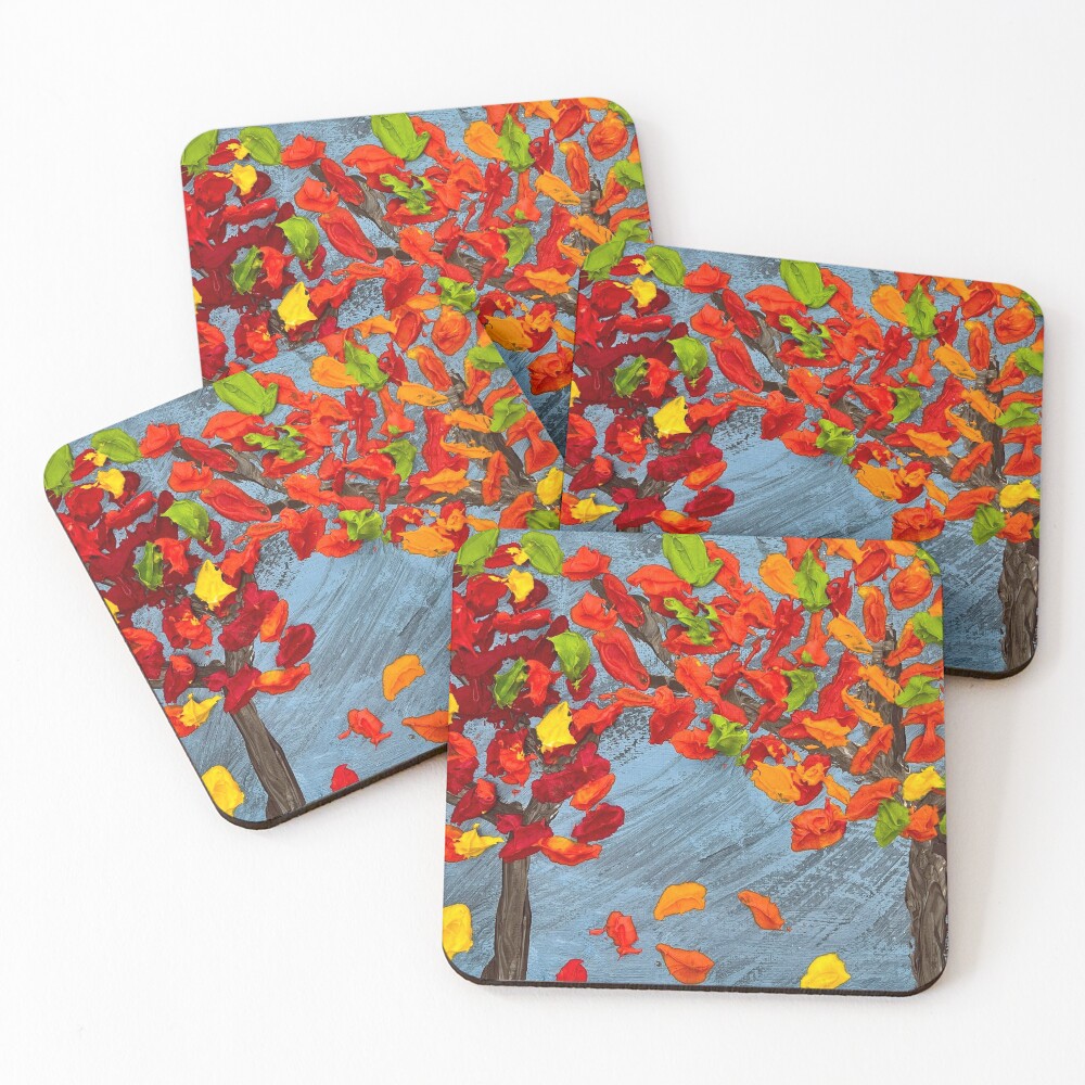 Item preview, Coasters (Set of 4) designed and sold by deafblindartgrl.