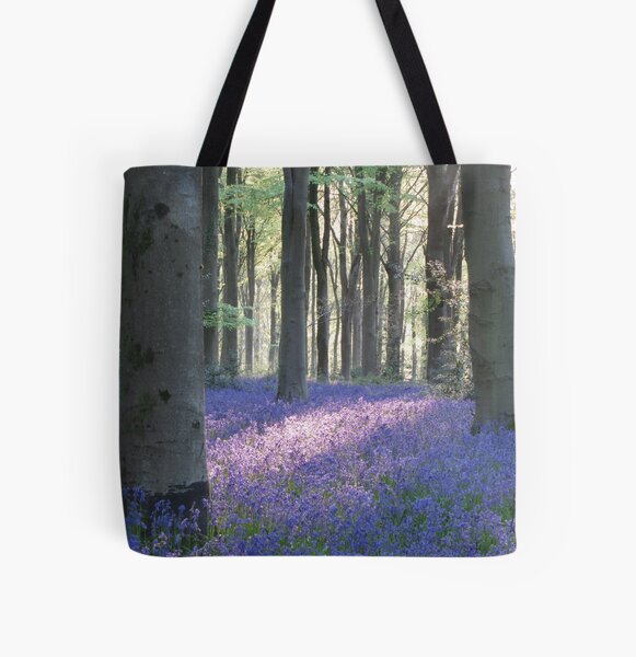 Bluebells All Over Print Tote Bag