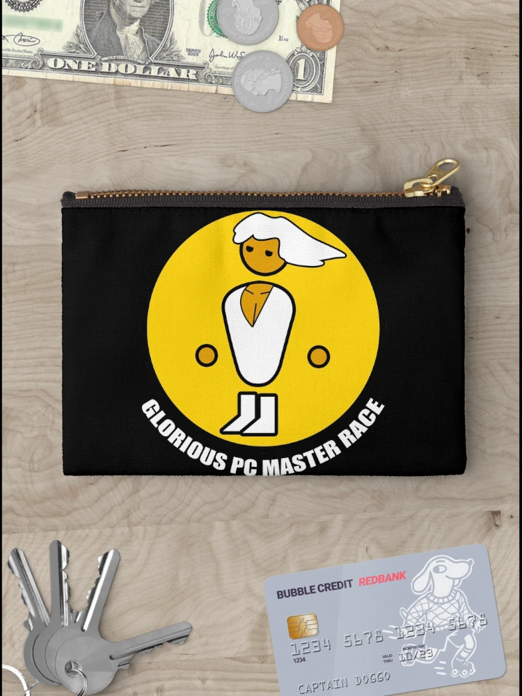 Thumbnail 3 of 4, Zipper Pouch, GLORIOUS PC MASTER RACE designed and sold by PatternTree.