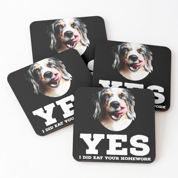 Item preview, Dog ate my homework designed and sold by CorgiButtMedia.
