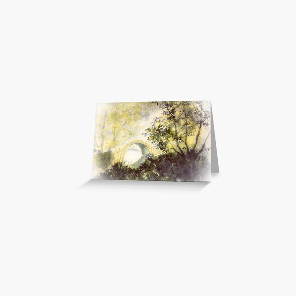 Beggar's Bridge - Vignette Greeting Card