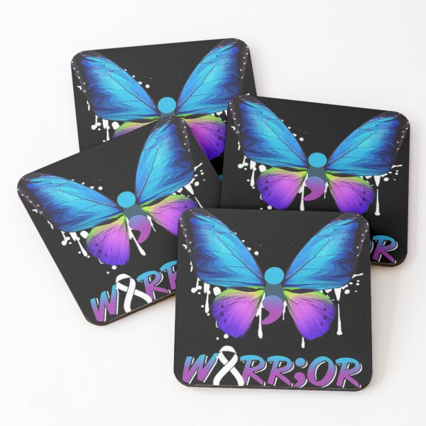 Item preview, Butterfly Semicolon Warrior - Mental Health Awareness designed and sold by slc2213.