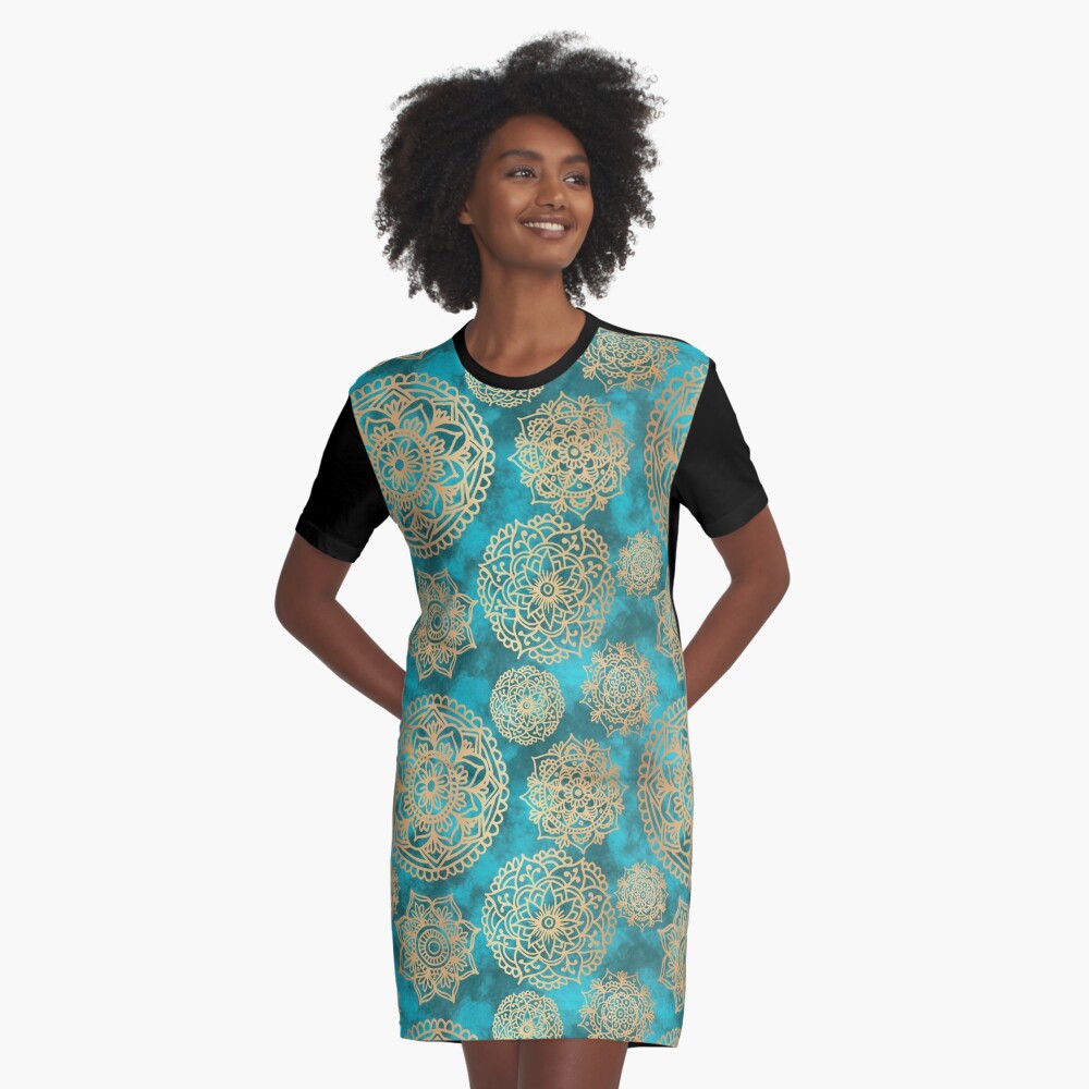 Item preview, Graphic T-Shirt Dress designed and sold by julieerindesign.
