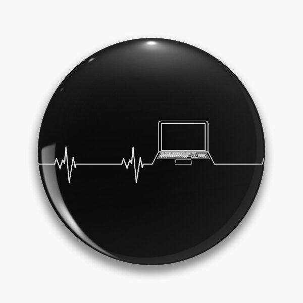 Item preview, Laptop Heart Beat designed and sold by KammilDesigns.