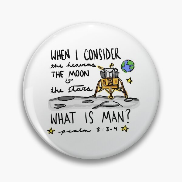 Artikelvorschau, Apollo 11 Bibelvers (Buzz Aldrin) entworfen und verkauft von sesamedoodles.