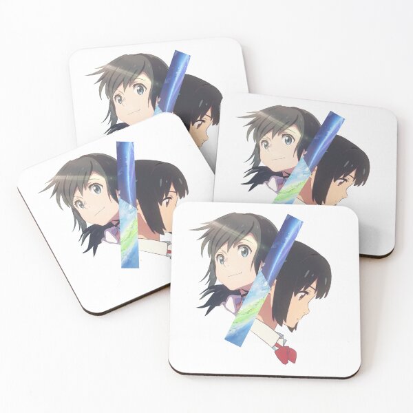 Artikelvorschau, Hina & Mitsuha | Your Name | Weathering with you entworfen und verkauft von TweFor.