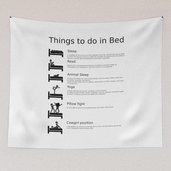 Item preview, Things to do in Bed P2 3-4 designed and sold by Cosmo-s.