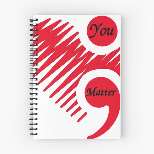 Item preview, You Matter - Semicolon - Mental Health Awareness designed and sold by slc2213.