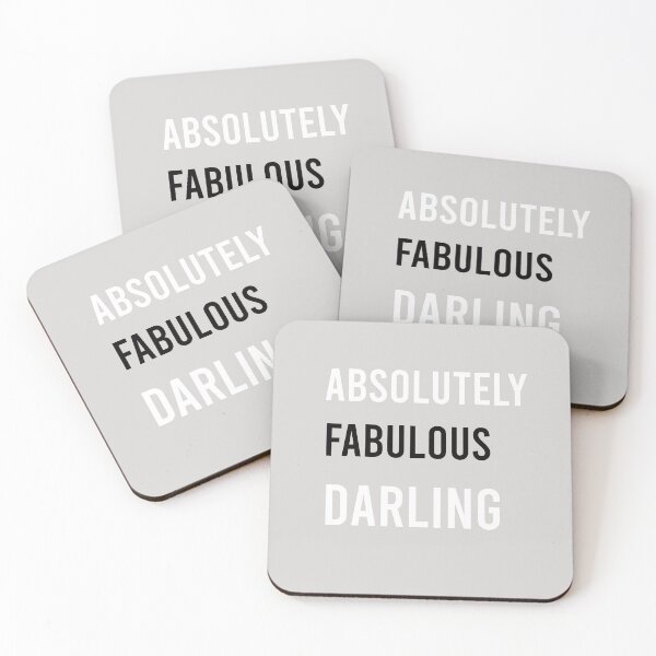 Item preview, Gray Absolutely Fabulous Darling designed and sold by DamaliePierre.