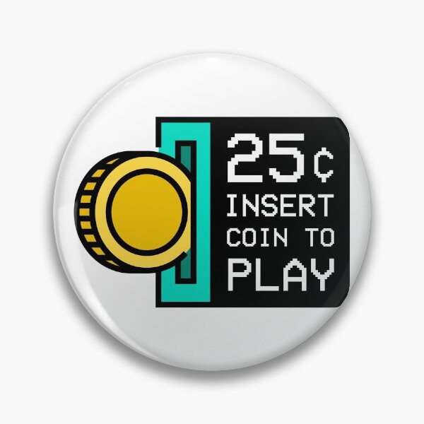 Item preview, Insert coin to play designed and sold by CyberCubed.