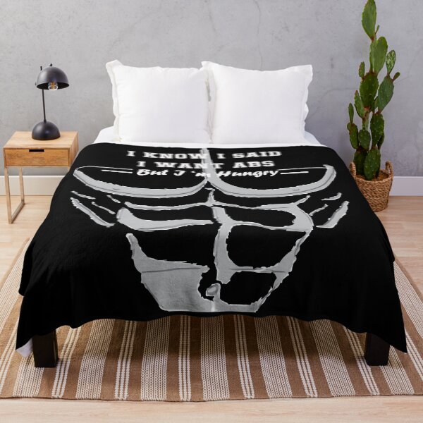 Item preview, I know I Said I want Abs But I'm hungry designed and sold by Maystro-design.