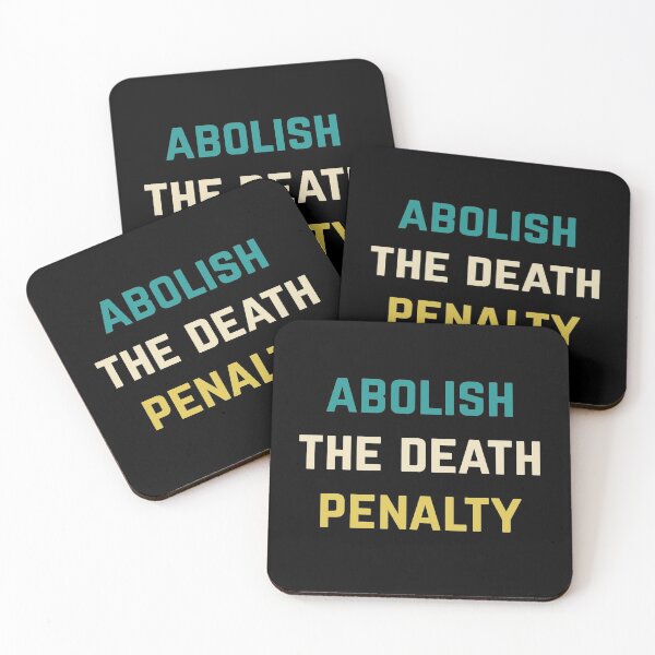 Item preview, Abolish the death penalty designed and sold by AmpersandCuster.