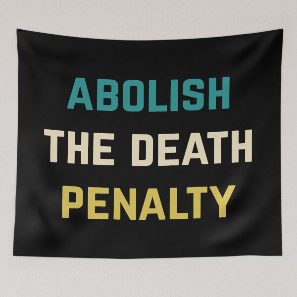 Item preview, Abolish the death penalty designed and sold by AmpersandCuster.