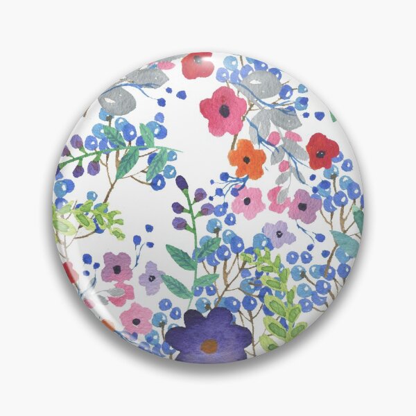 Item preview, decorative, vintage, watercolor flowers designed and sold by sonaadalian.