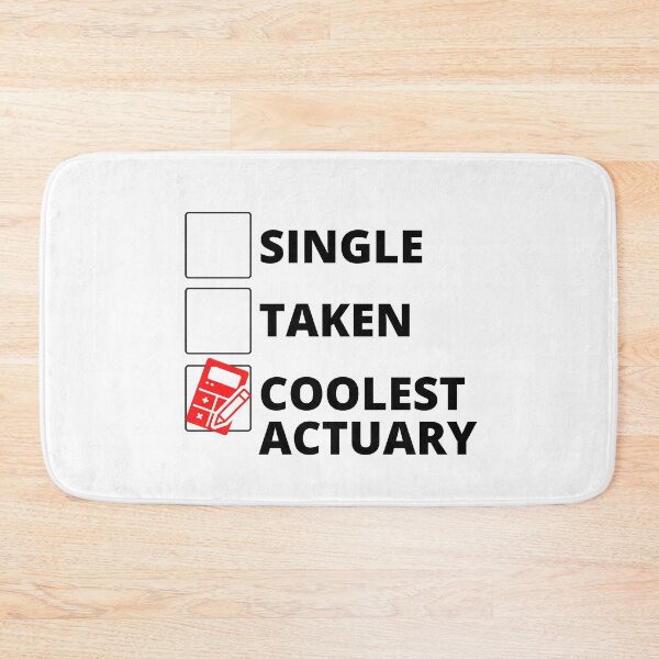 Item preview, Single Taken Coolest Actuary designed and sold by stelsanc.