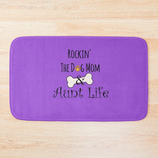Item preview, Rockin' The Dog Mom And Aunt Life - Purple designed and sold by 4chraf.