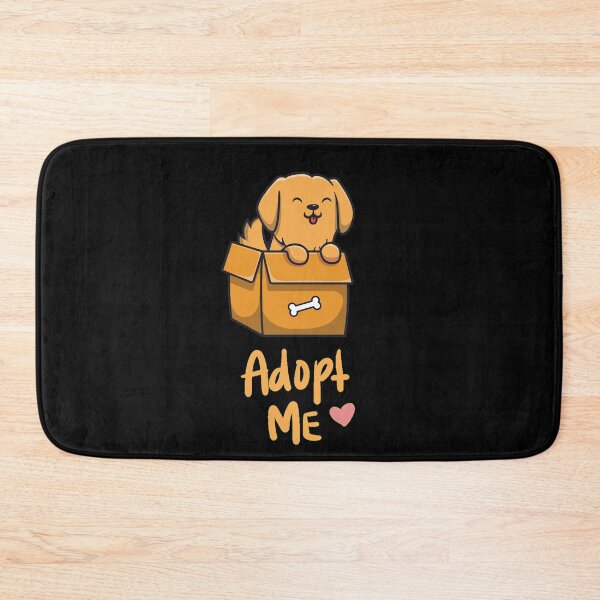 Item preview, Adopt Me | Would you adopt this cute dog? | Adopt a pet designed and sold by Giovanni's  Brown Quotes.
