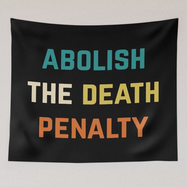 Item preview, Abolish the death penalty designed and sold by AmpersandCuster.