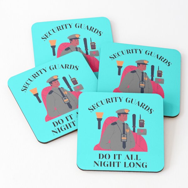 Item preview, Security Guards Do It All Night Long designed and sold by Mamibo.