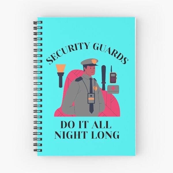 Item preview, Security Guards Do It All Night Long designed and sold by Mamibo.