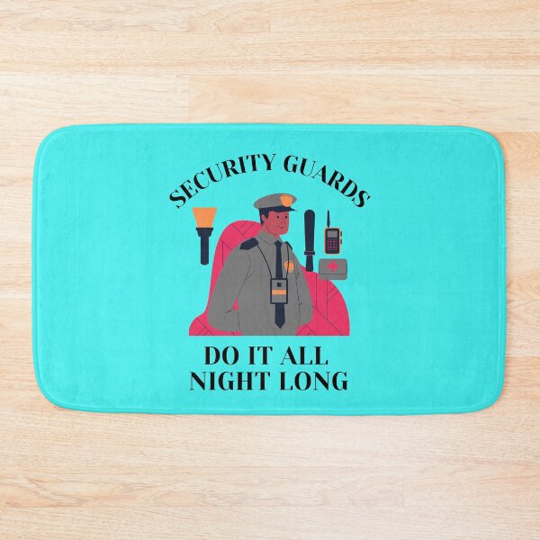 Item preview, Security Guards Do It All Night Long designed and sold by Mamibo.