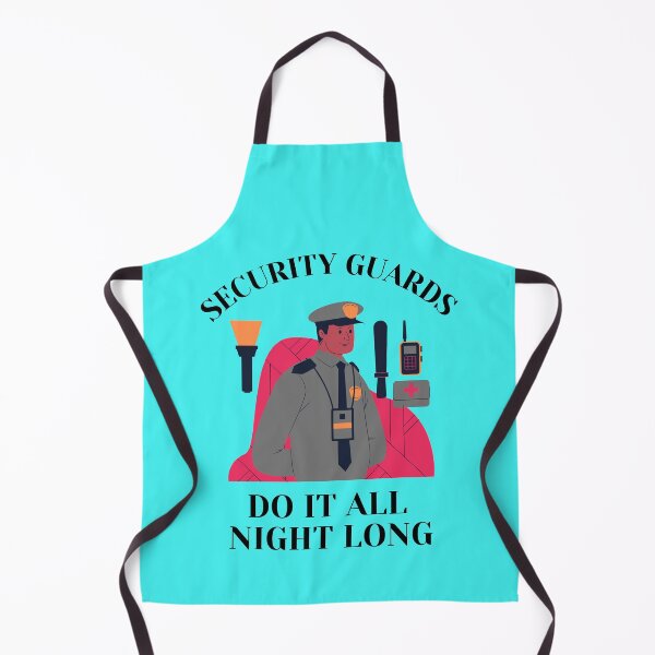 Item preview, Security Guards Do It All Night Long designed and sold by Mamibo.