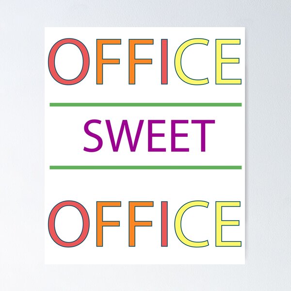 Item preview, Sweet Office Coaster designed and sold by Desibeau.