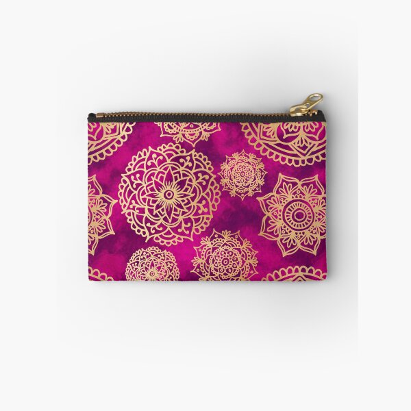 Artikelvorschau, Rosa und Gold-Mandala-Muster entworfen und verkauft von Julie Erin Designs.