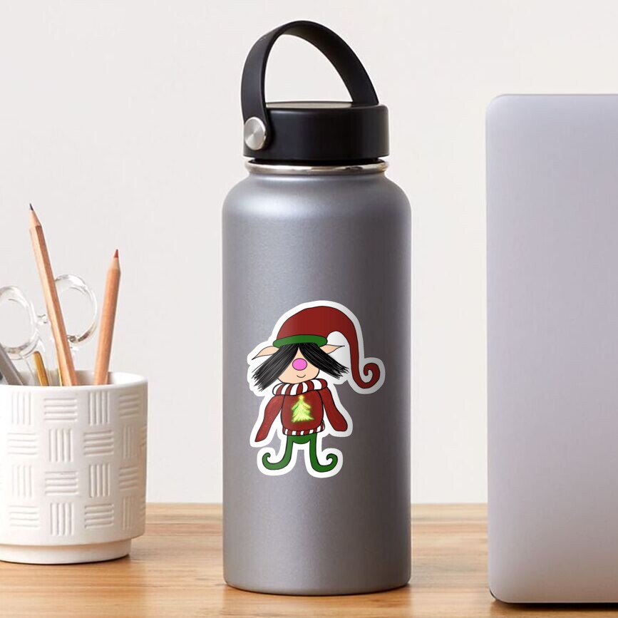 Christmas Elf Sticker