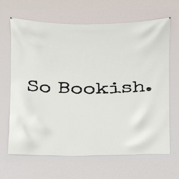 Item preview, So Bookish Black Text - Bookish Stuff designed and sold by CheraeLynn.