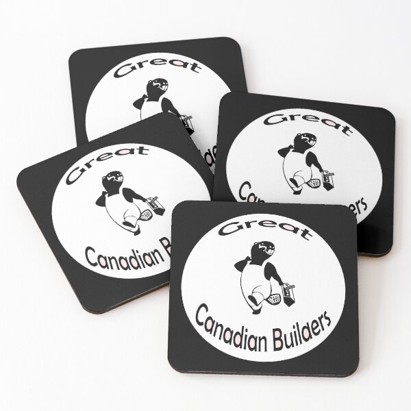 Item preview, Great Canadian Builders, They are Born to Do It ! designed and sold by michaelrodents.