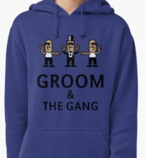 Groom & The Gang (Gangsta Stag Party) Pullover Hoodie