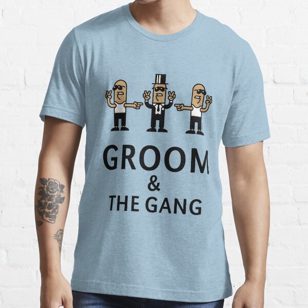 "Groom & The Gang (Gangsta Stag Party)" Tshirt for Sale by MrFaulbaum
