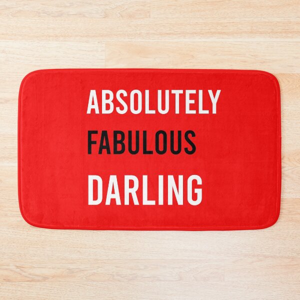 Item preview, Red Absolutely Fabulous Darling designed and sold by DamaliePierre.