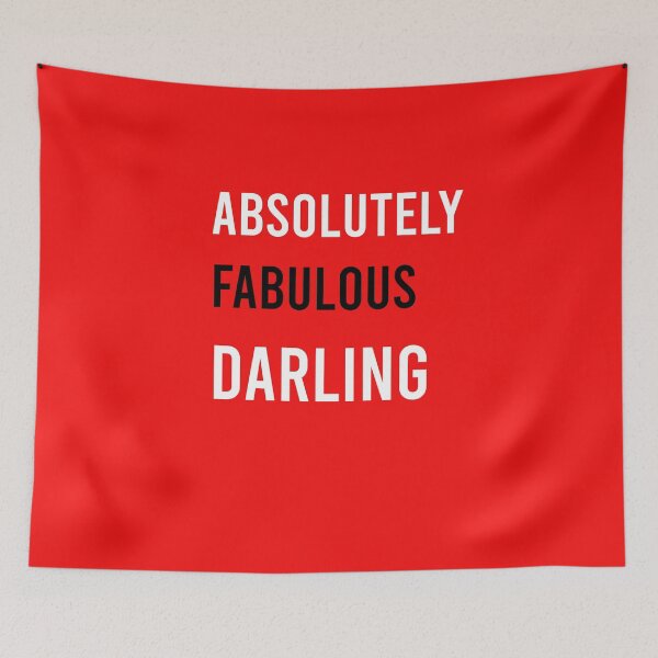Item preview, Red Absolutely Fabulous Darling designed and sold by DamaliePierre.