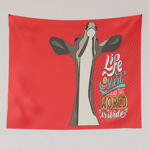 Item preview, LIFE IS SHORT, WORLD IS WIDE designed and sold by olafekry.