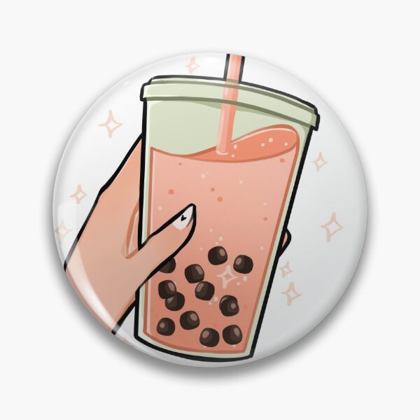 Item preview, peach boba designed and sold by xiwookk.